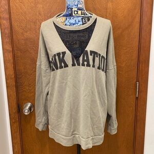 Pink by Victoria secret size large